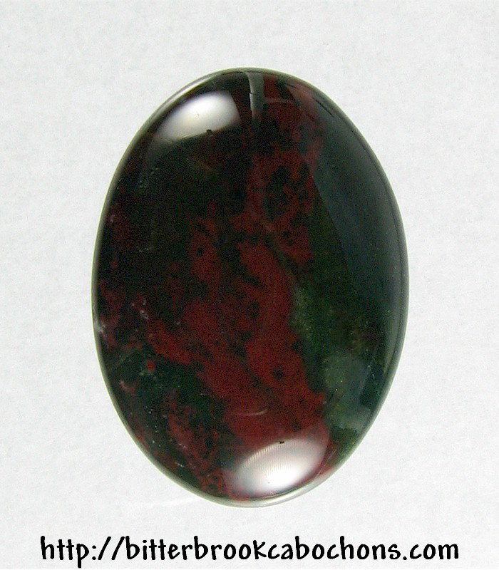 Bloodstone Cabochon