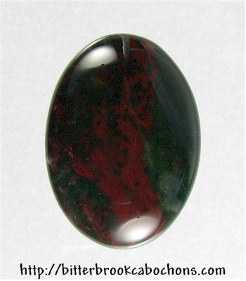 Bloodstone Cabochon