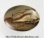 Deschutes Picture Jasper Cabochon