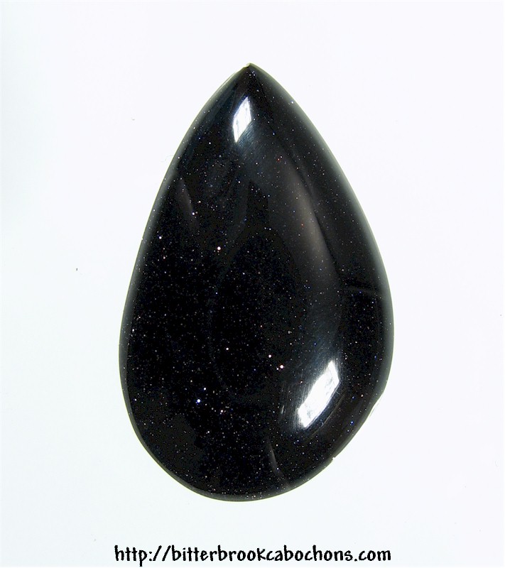 Blue Goldstone Cabochon