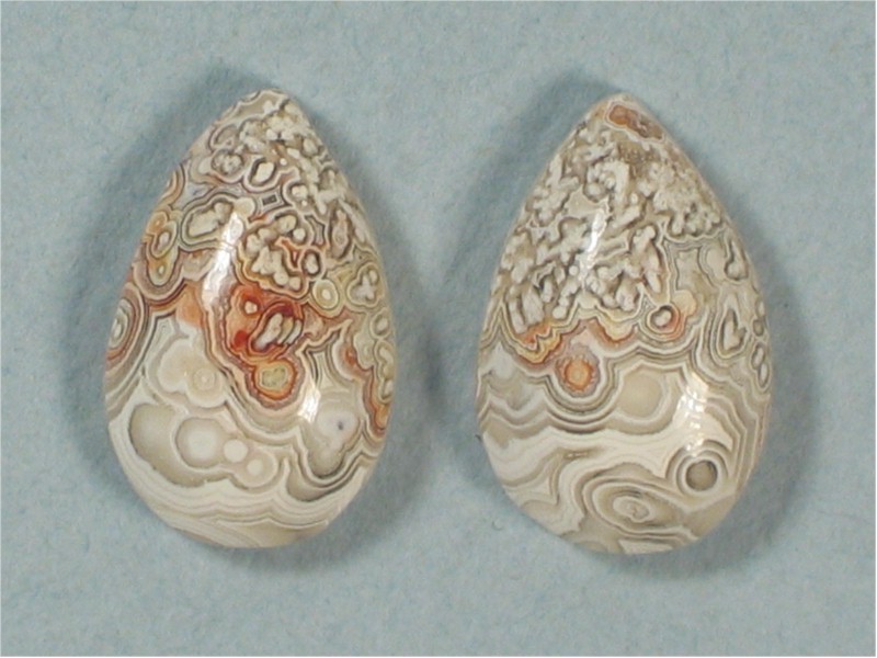 Lace Agate Pair