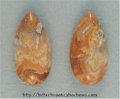 Lace Agate Pair