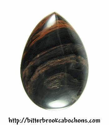 Mahogany Obsidian Cabochon