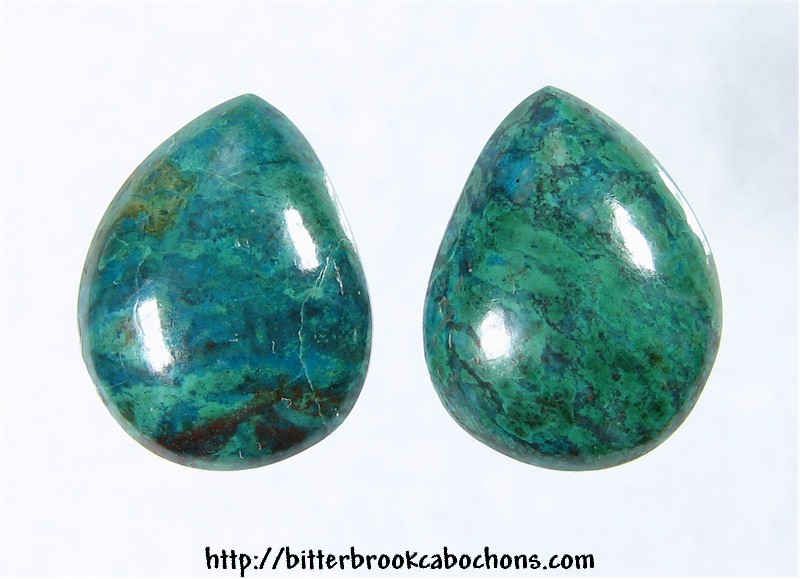 Parrot Wing Jasper Cabochons