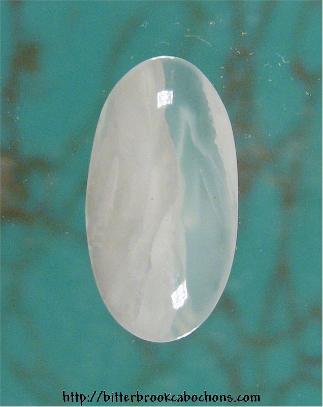 Plume Agate Cabochon