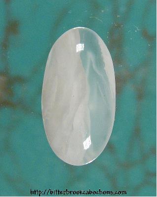 Plume Agate Cabochon