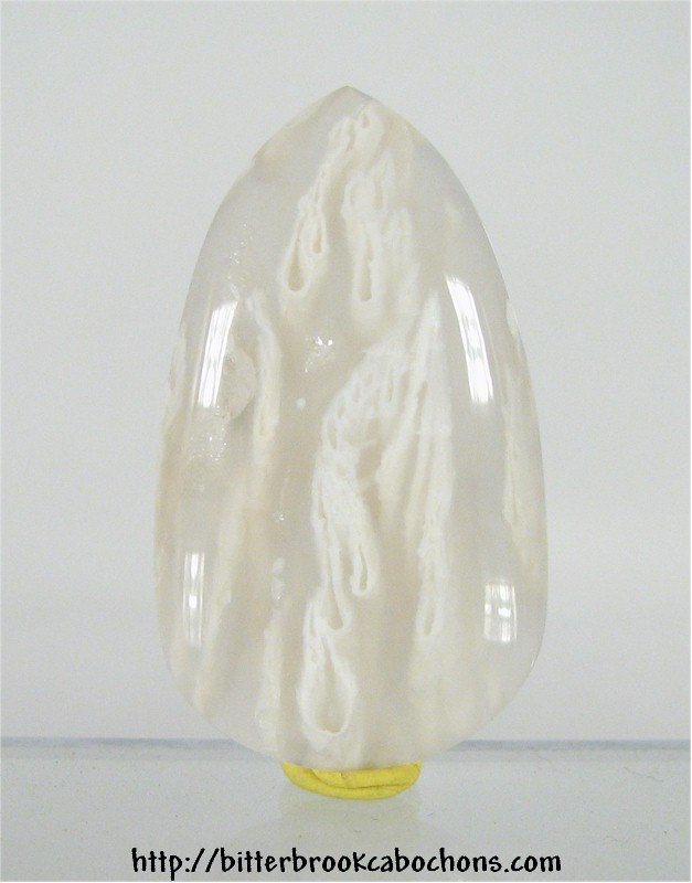 Plume Agate Cabochon