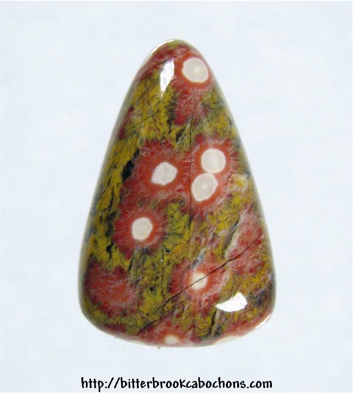 Poppy Jasper Cabochon