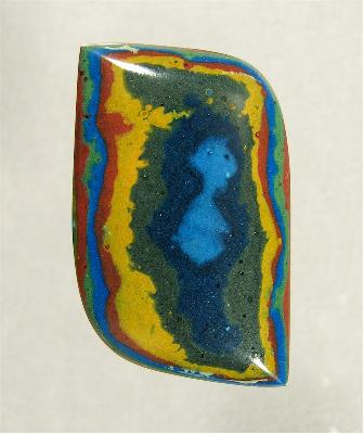 Rainbow Cal Silica Cabochon