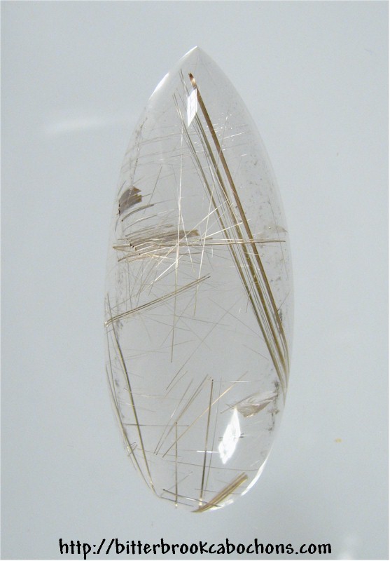Rutilated Quartz Cabochon