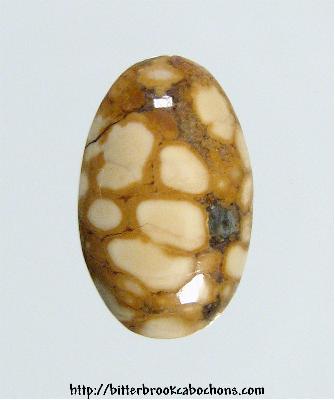 Teal Puddingstone Cabochon