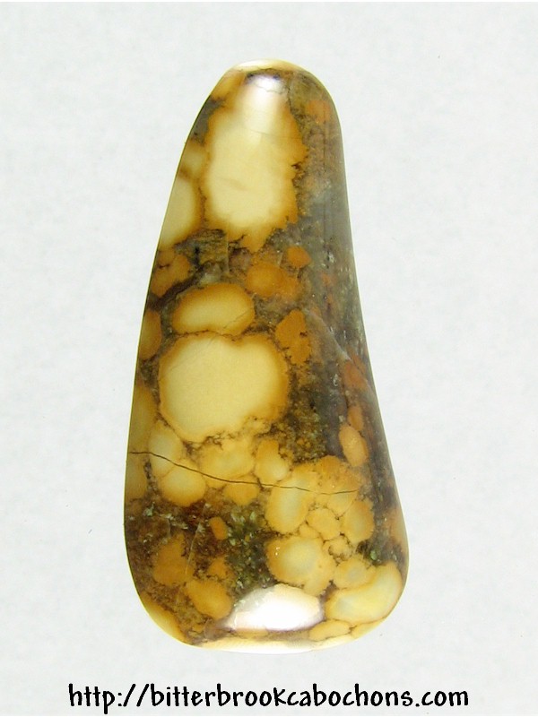 Teal Puddingstone Cabochon