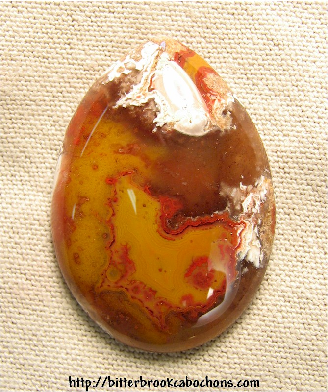 Tennessee Paint Rock Agate Cabochon