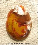 Tennessee Paint Rock Agate Cabochon Tennessee Paint Rock Agate Cabochon